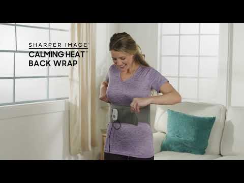 Sharper Image Calming Heat Back Wrap