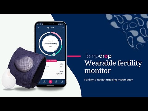 Tempdrop 2 Advanced Fertility Monitor, S/M