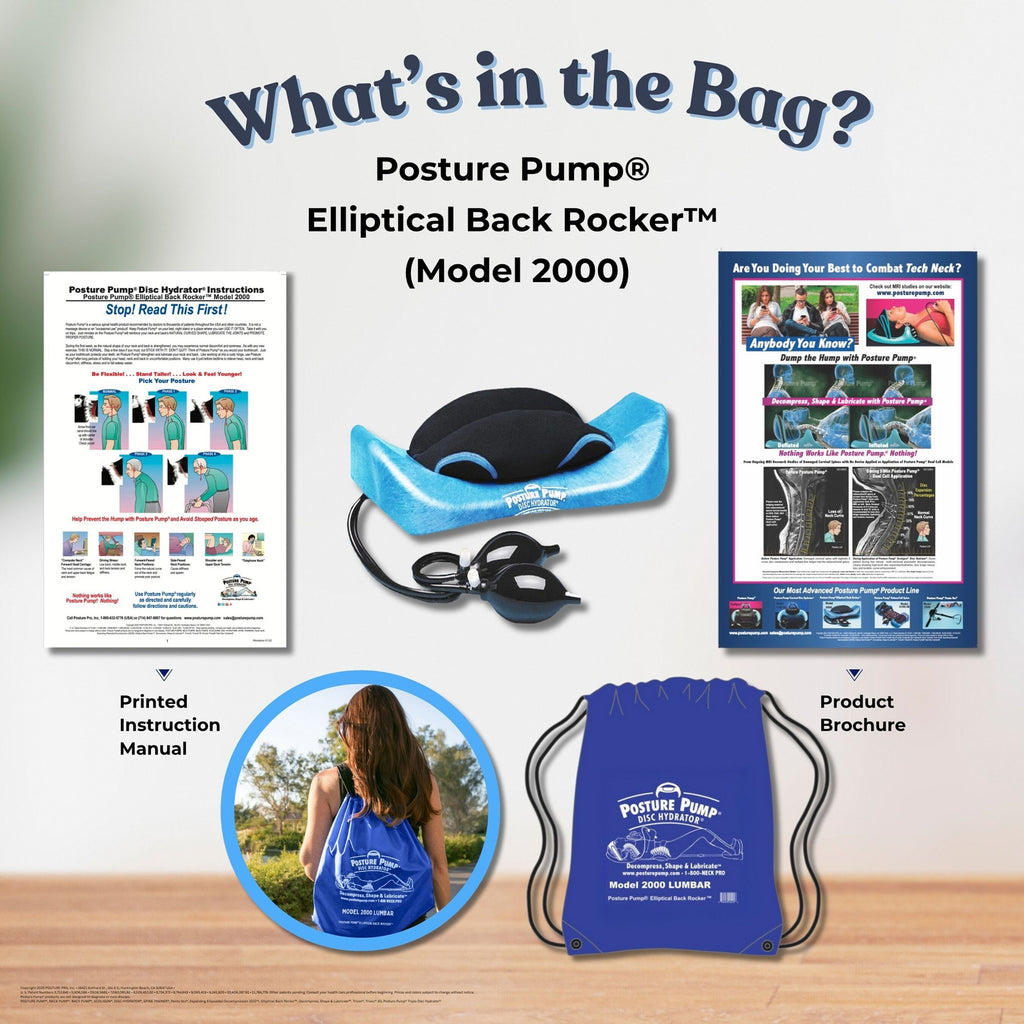 Posture Pump® Back Pump® Elliptical Back Rocker™, Model 2000
