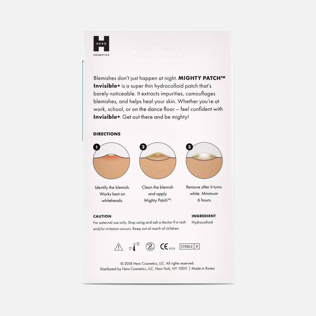 Mighty Patch Invisible+ Acne Treatment Patches, 39 ct. (3-Pack)