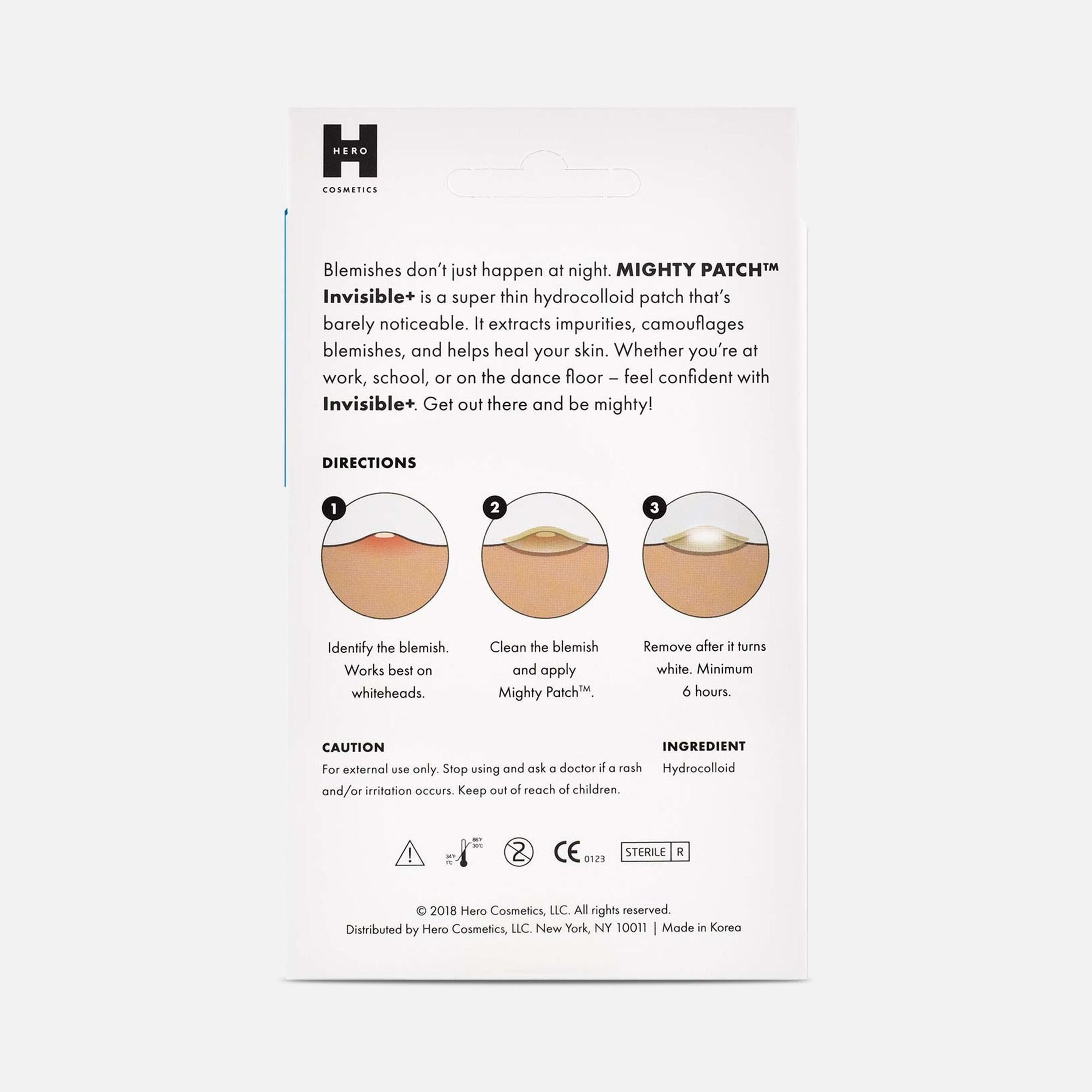 Mighty Patch Invisible+ Acne Treatment Patches, 39 ct. (3-Pack)