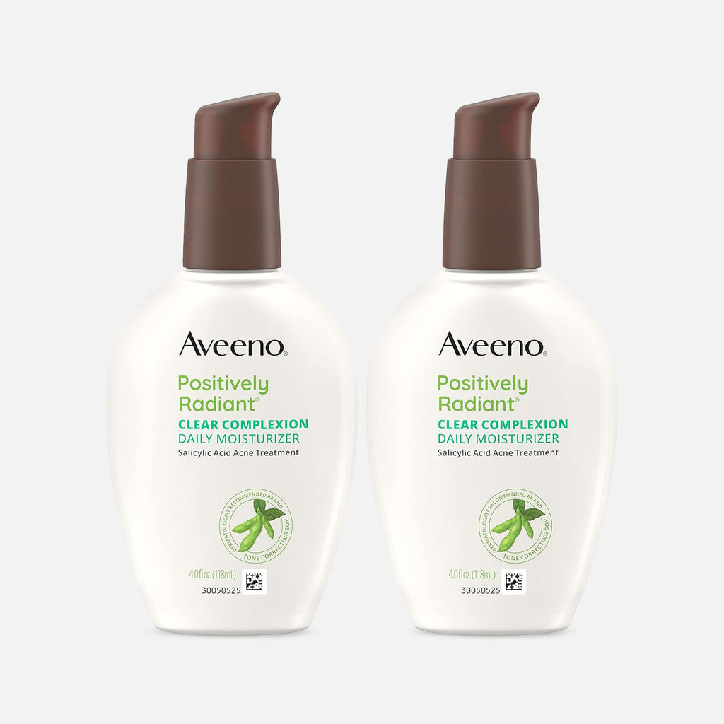 Aveeno Clear Complexion Face Moisturizer, 4 oz. (2-Pack)