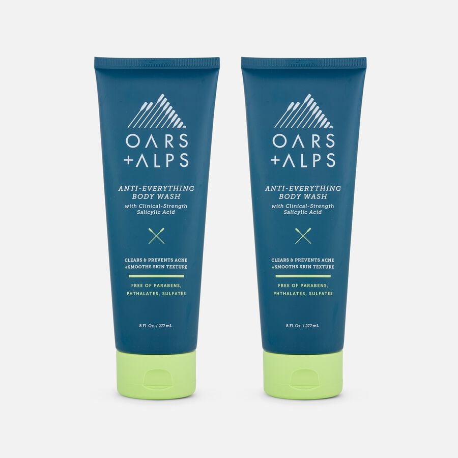 Oars + Alps Anti-Everything Body Wash, 8 oz. (2-Pack)