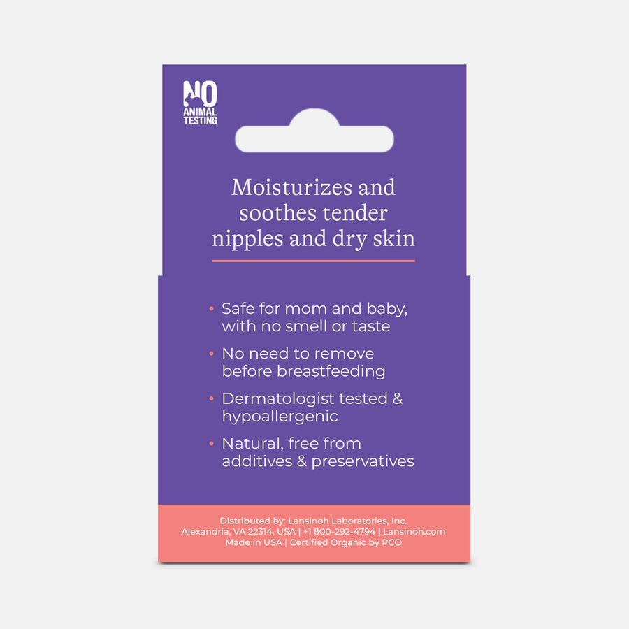 Lansinoh Organic Nipple Balm, 2 oz.