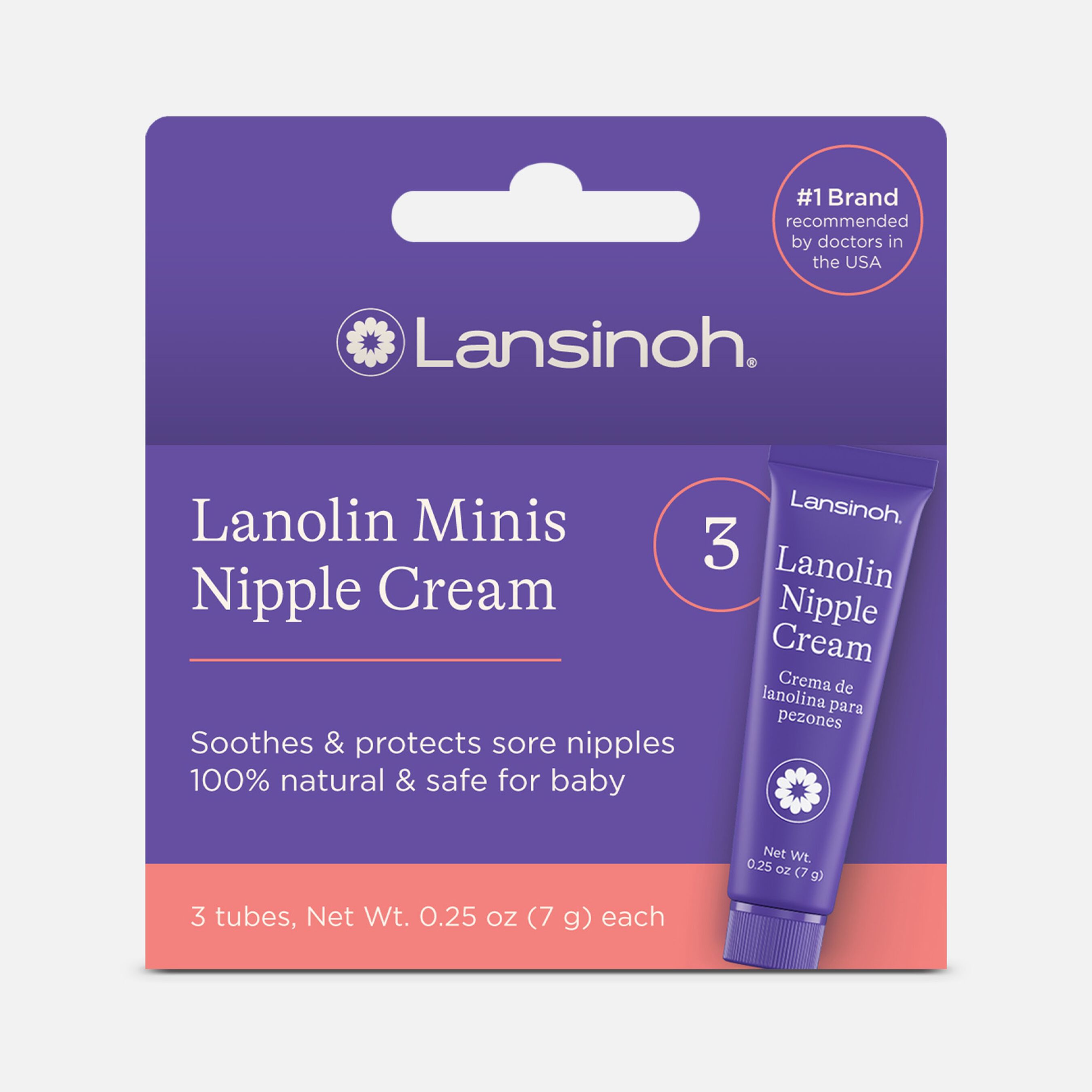 Lansinoh HPA Lanolin Nipple Cream, 7g Minis