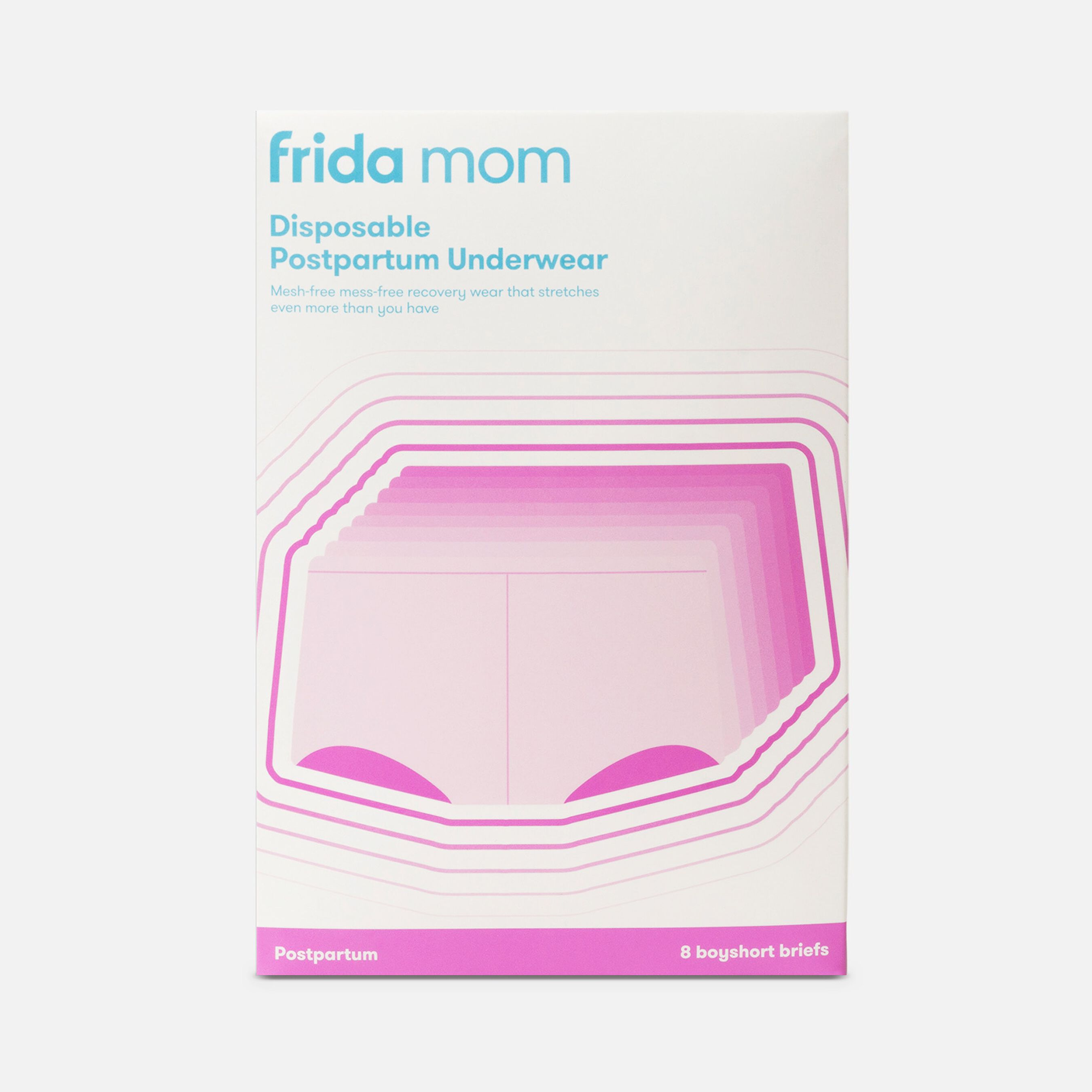Frida Mom Boyshort Disposable Postpartum Underwear (Size Regular)