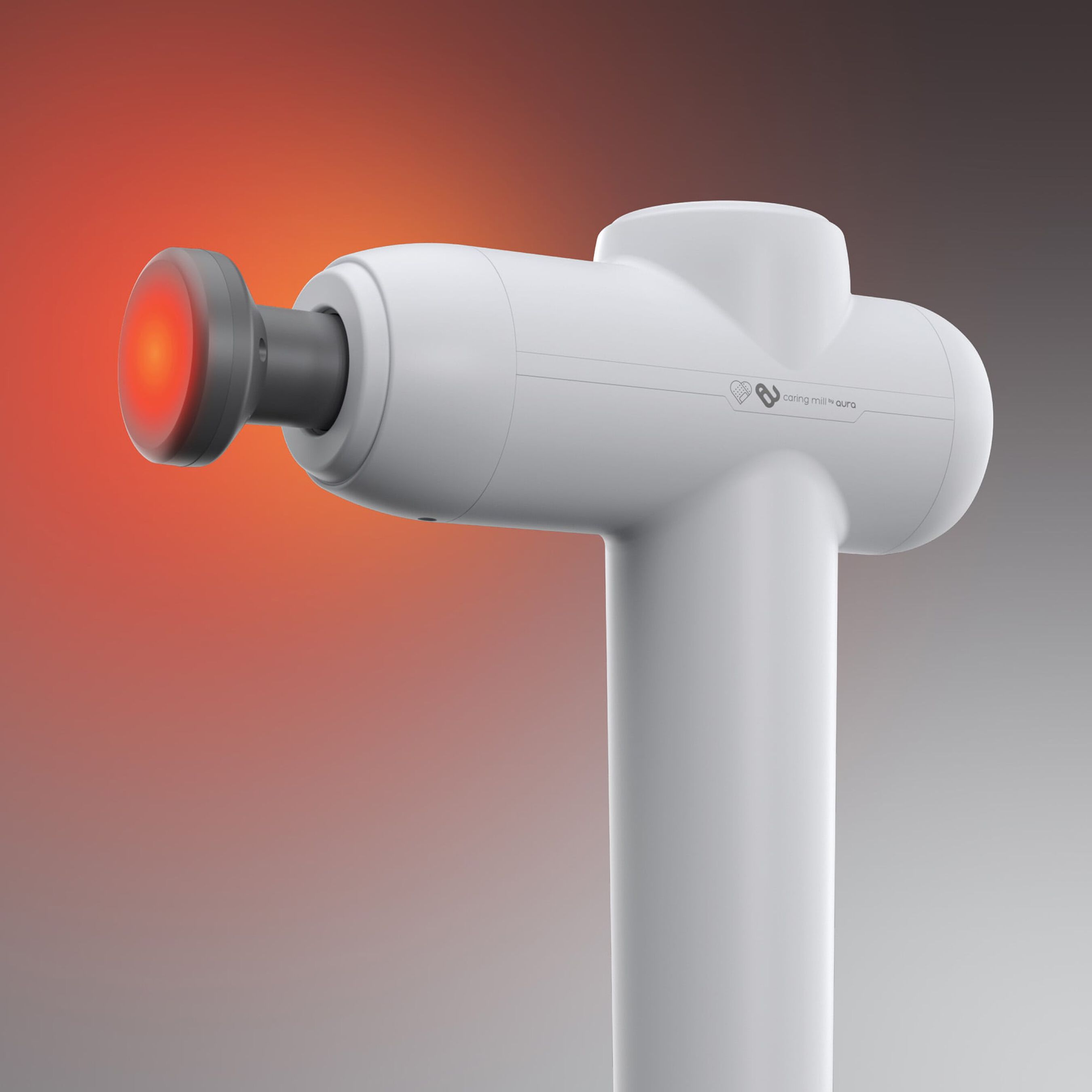 Revive Heated Massage Gun — Caring Mill™ by Aura
