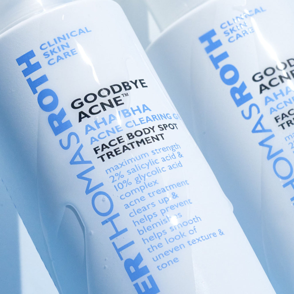 Peter Thomas Roth Goodbye Acne AHA/BHA Acne Clearing Gel Face Body Spot Treatment, 3.4 oz.