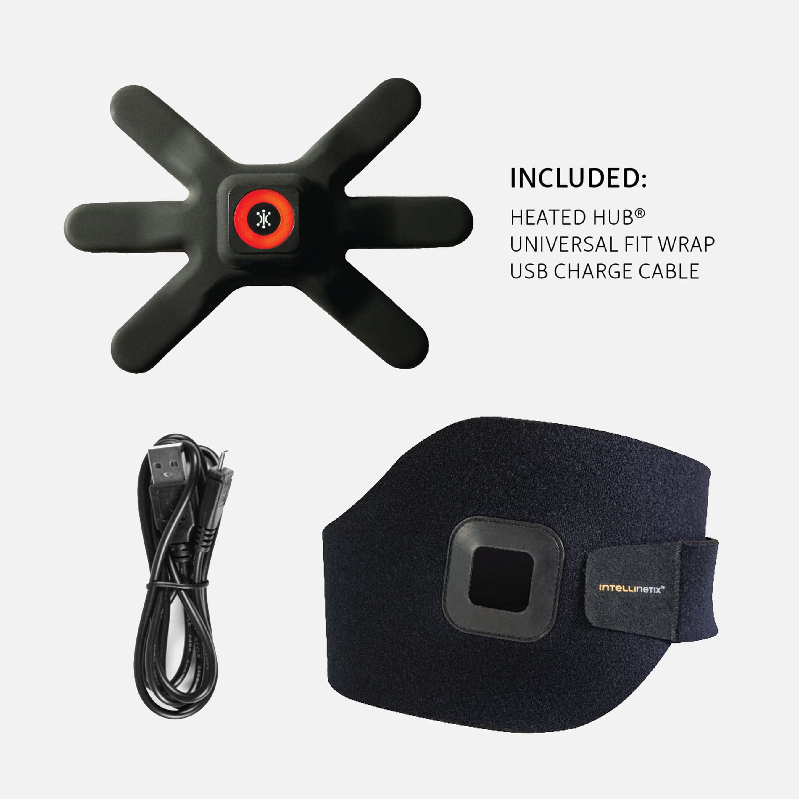 Intellinetix Heat + Vibration Therapy Wrap