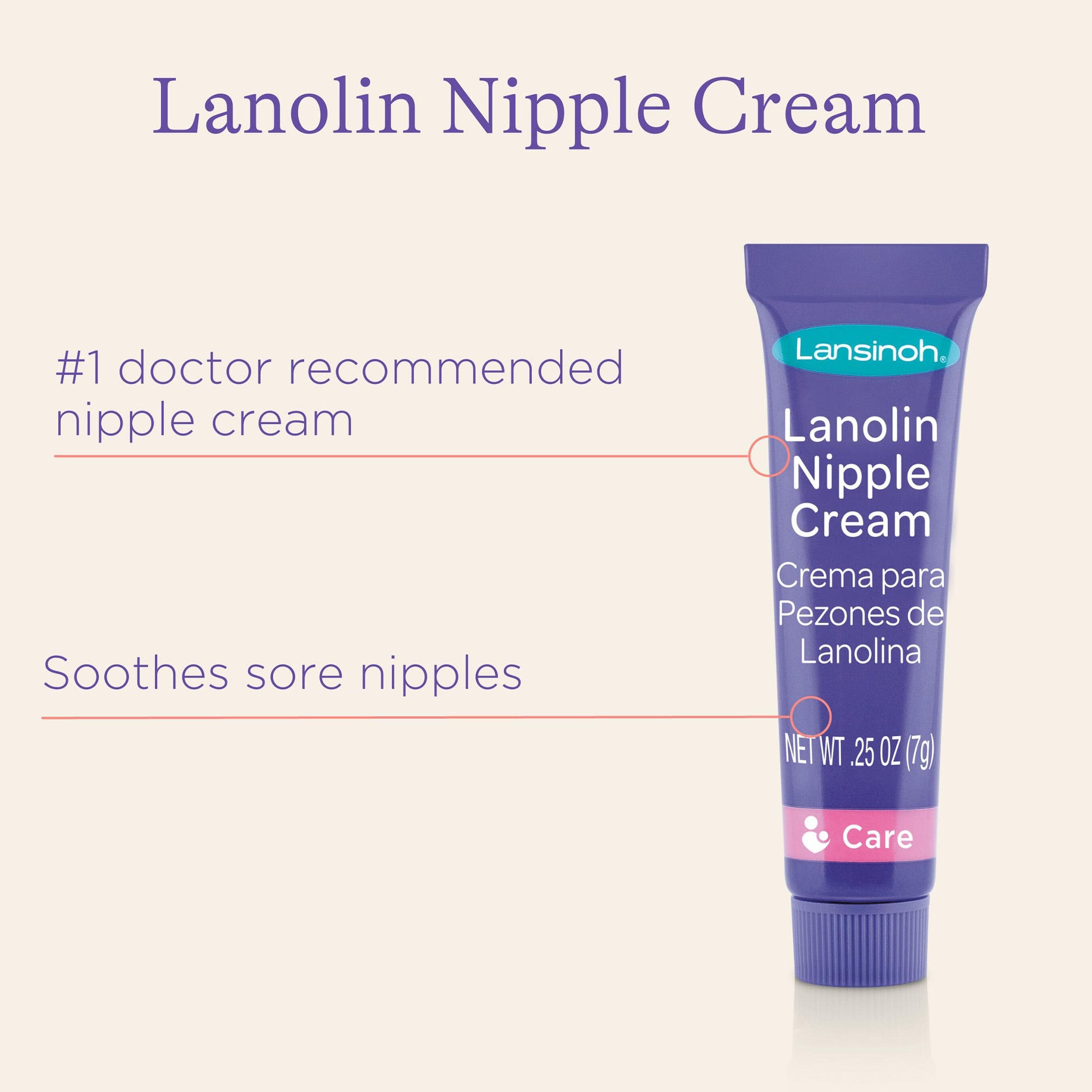 Lansinoh HPA Lanolin Nipple Cream, 7g Minis