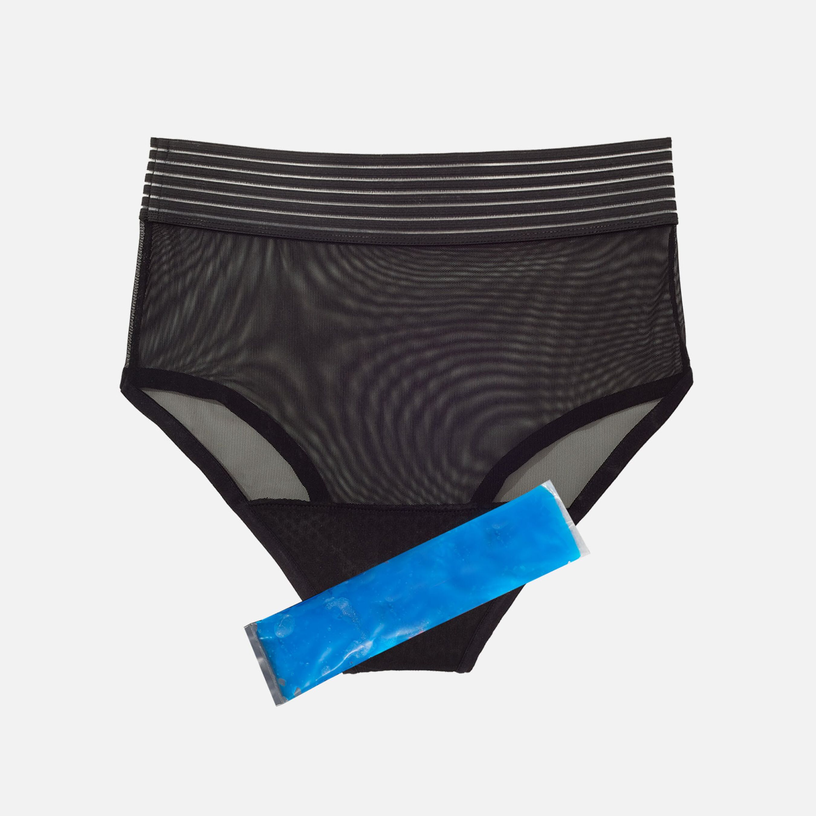 Mommy Matters HEAL 2-in-1 Postpartum Panty in Black, Size Small