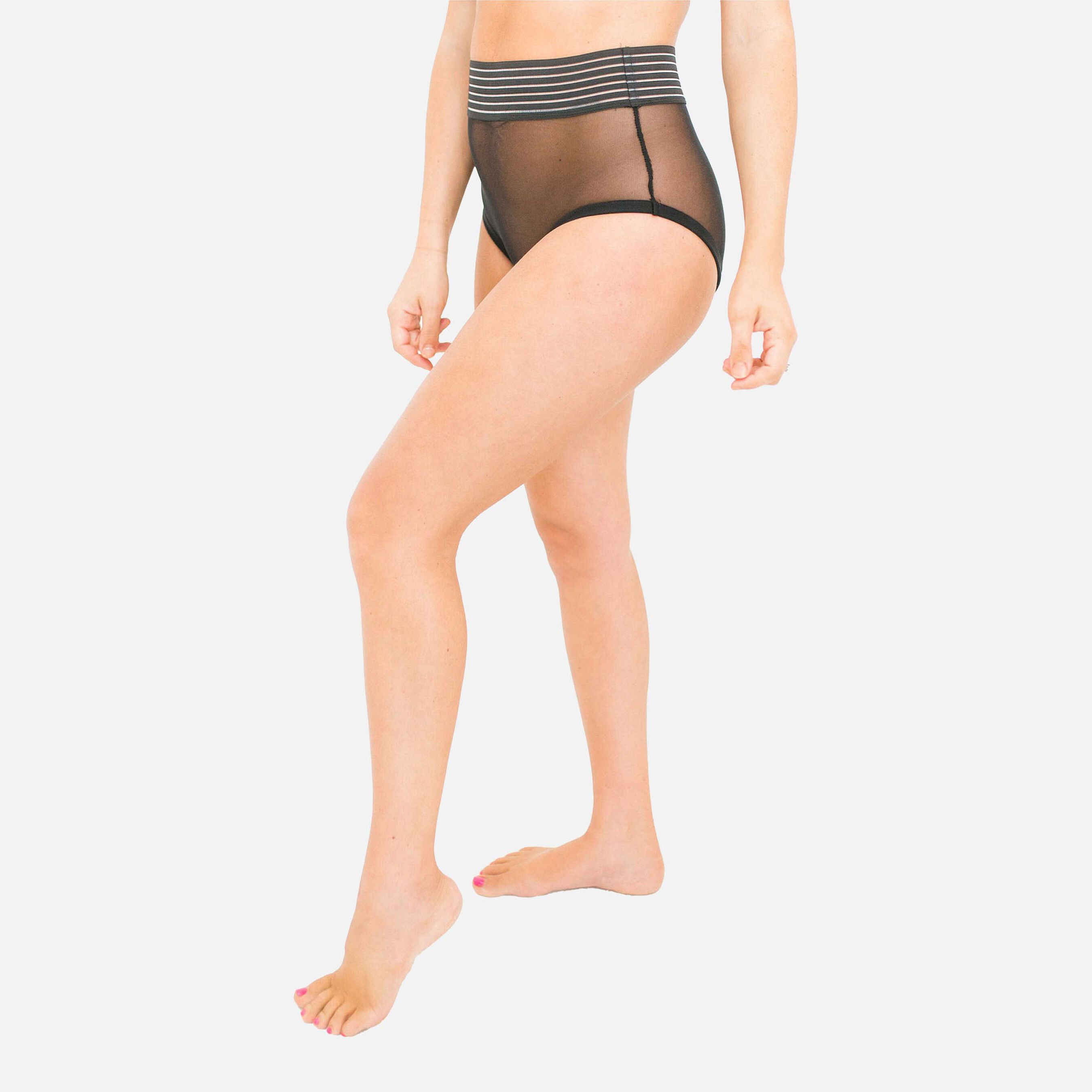 Mommy Matters HEAL 2-in-1 Postpartum Panty in Black, Size Small