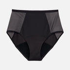 Thinx Comfort Stretch Hi-Waist Period Underwear, Black, XL