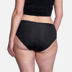 Thinx Breathable Hiphugger Period Underwear, Black, S