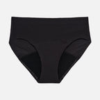 Thinx Breathable Hiphugger Period Underwear, Black, S