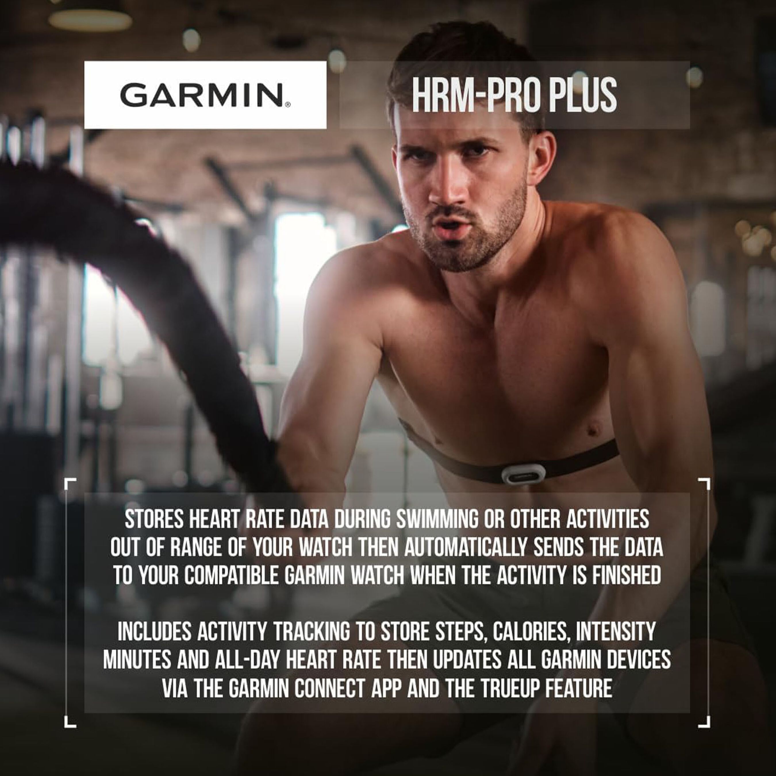 Garmin HRM-Pro Plus Chest Strap Heart Rate Monitor
