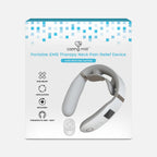 Caring Mill™ Cordless Portable Neck EMS Pain Relief Device with Heat Therapy