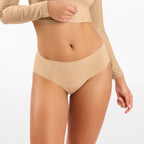 Proof Everyday Light Brief Period Underwear, 5 Pack, Black + Beige, Medium