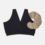 Nyssa FourthWear Postpartum Recovery Bralette & Breast & Chest Ice/Heat Packs, 1X/2X
