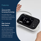Omron 10-Series Upper Arm Blood Pressure Monitor, Connected, with AC Adapter