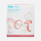 Frida Mom 2-in-1 Manual + Silicone Suction Breast Pump
