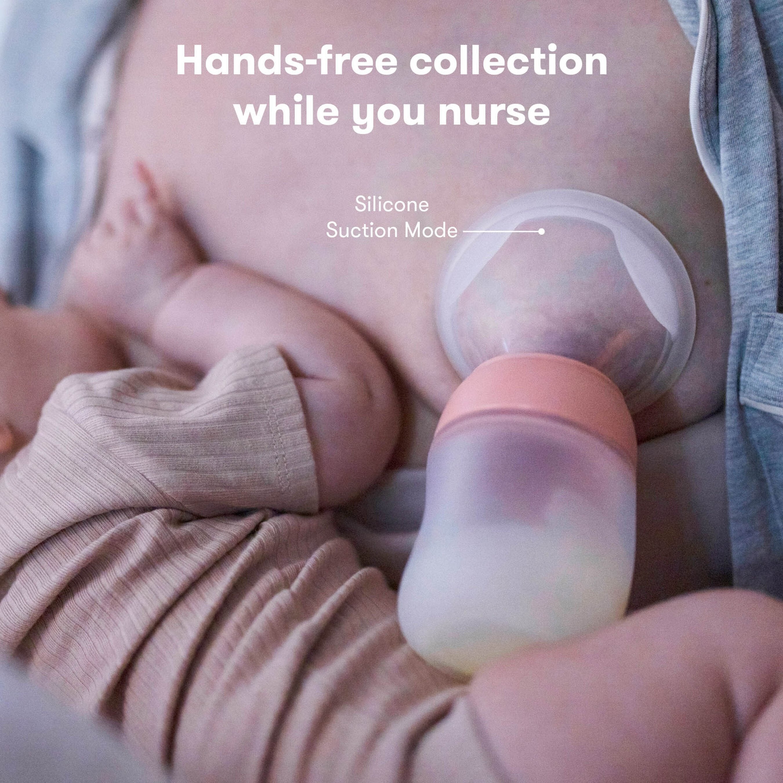Frida Mom 2-in-1 Manual + Silicone Suction Breast Pump