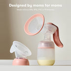 Frida Mom 2-in-1 Manual + Silicone Suction Breast Pump