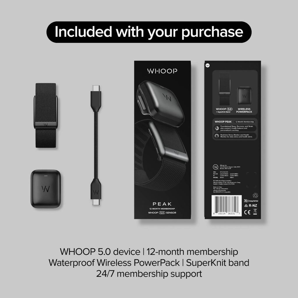 WHOOP Peak Wearable Health & Activity Tracker