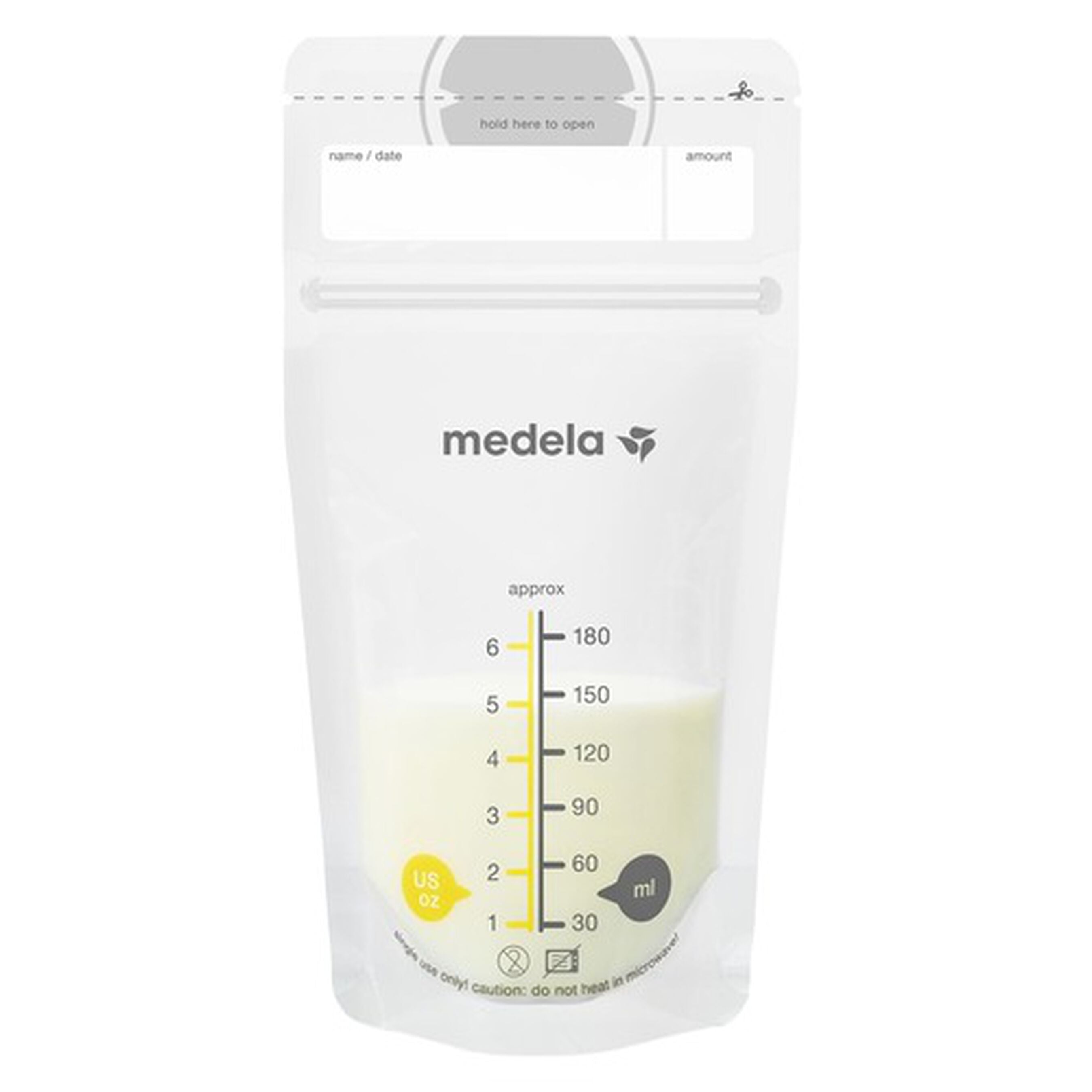 Medela Breast Milk 6 oz. Storage Bags, 100 ct.