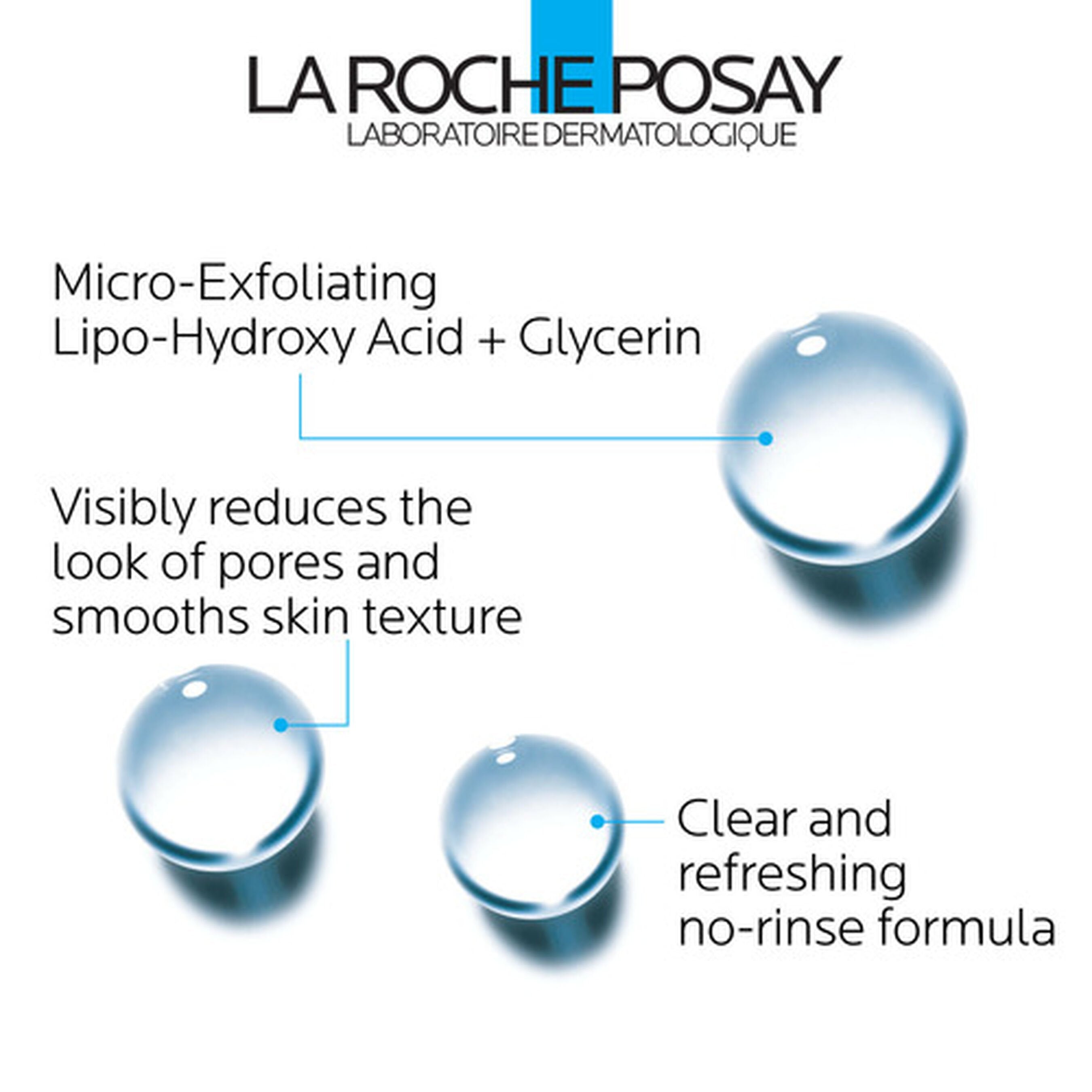 La Roche-Posay Effaclar Astringent Face Toner for Oily Skin, 6.76 oz.