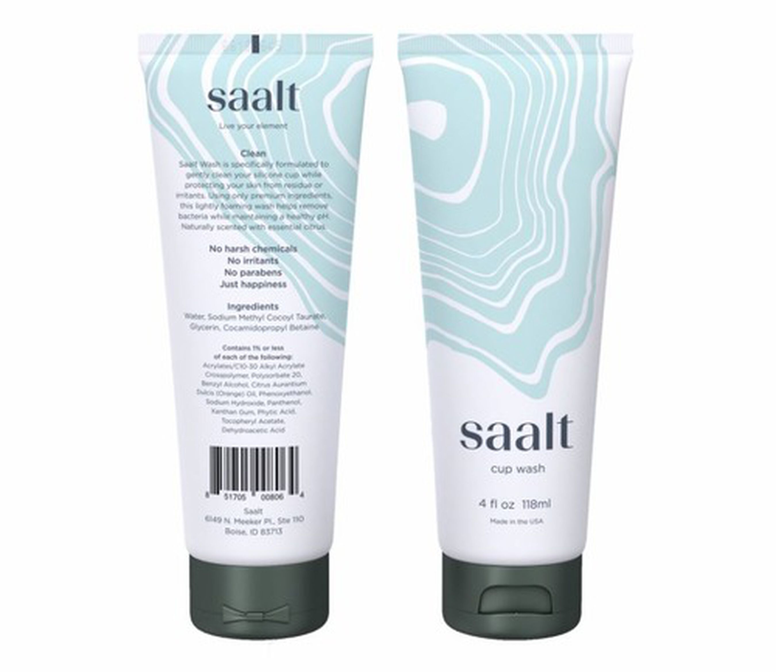 Saalt Menstrual Cup Wash, 4 oz.
