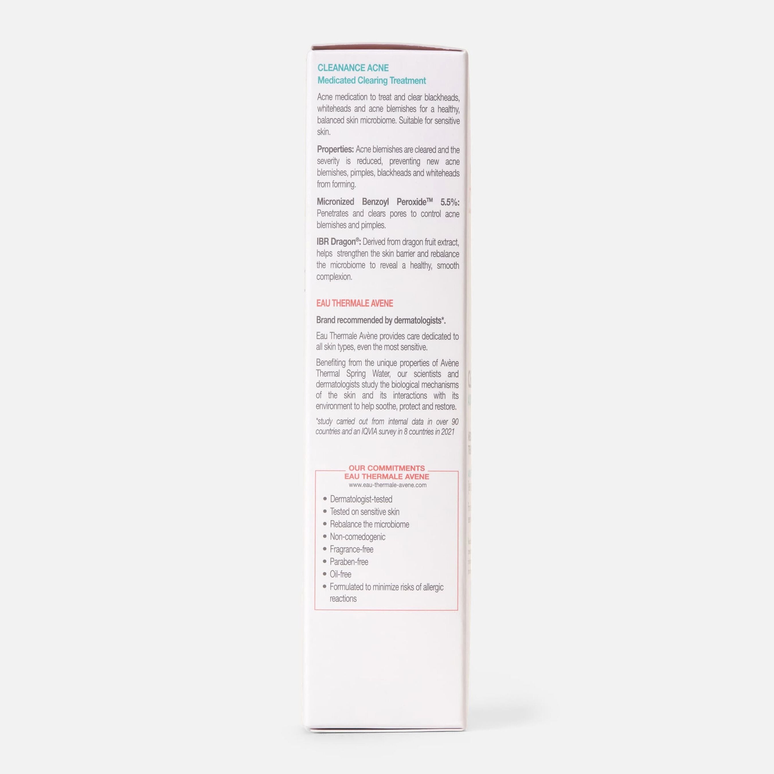 Avène Cleanance ACNE Medicated Clearing Treatment