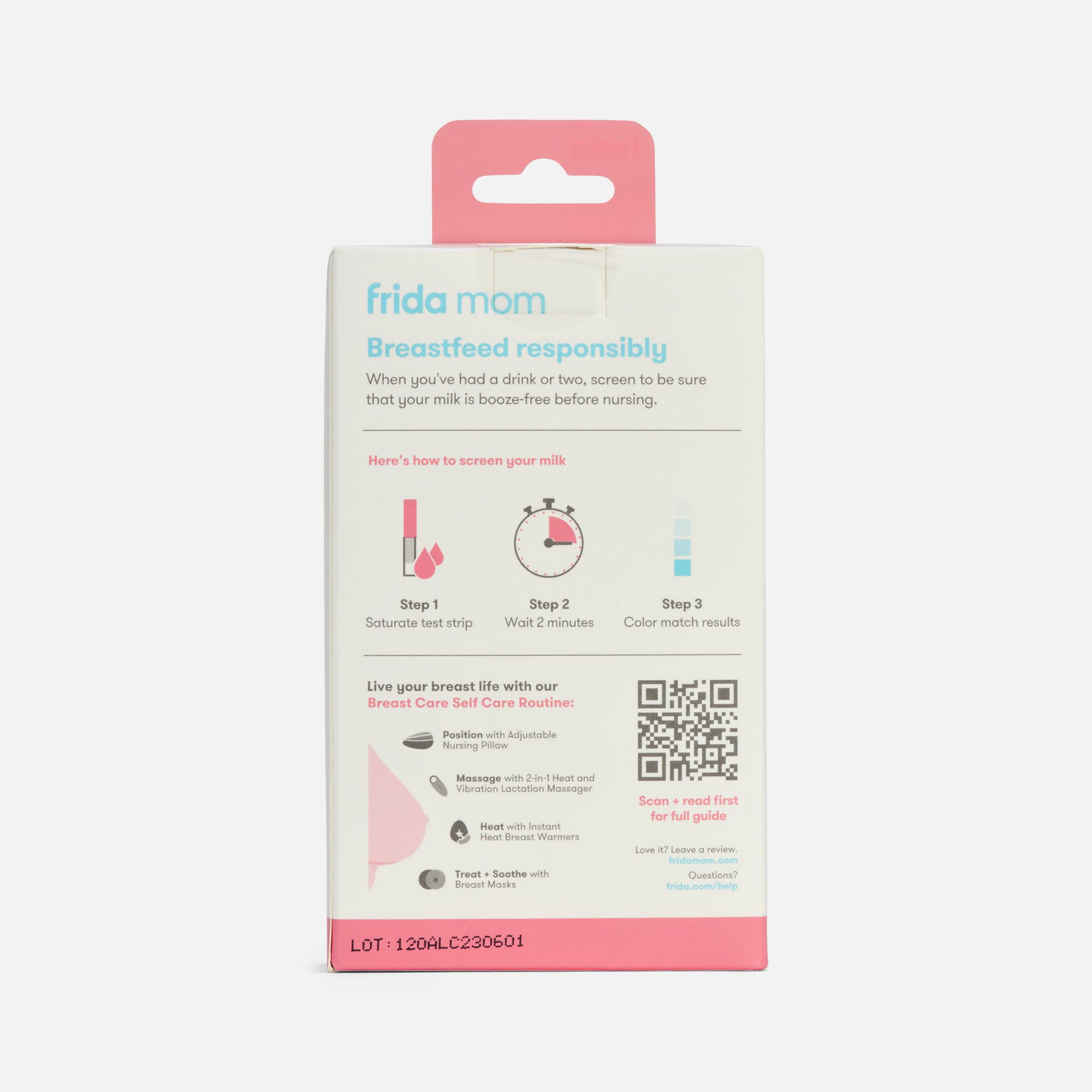 Frida Mom Breast Milk Alcohol Test Strips