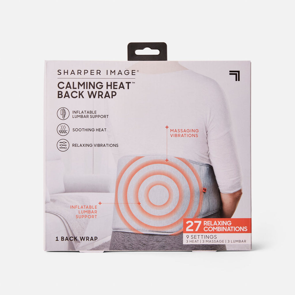 Sharper Image Calming Heat Back Wrap