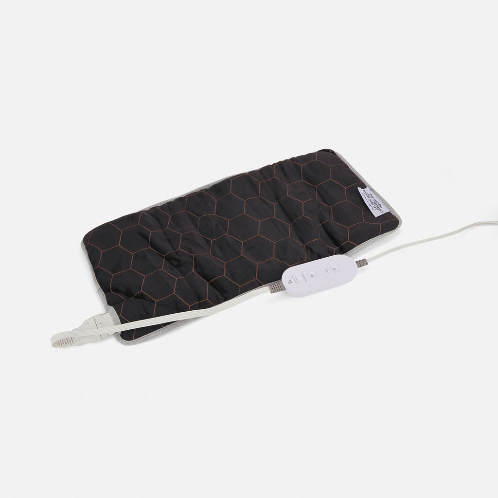 Sharper Image Calming Heat Copper and Charcoal Weighted Heating Pad