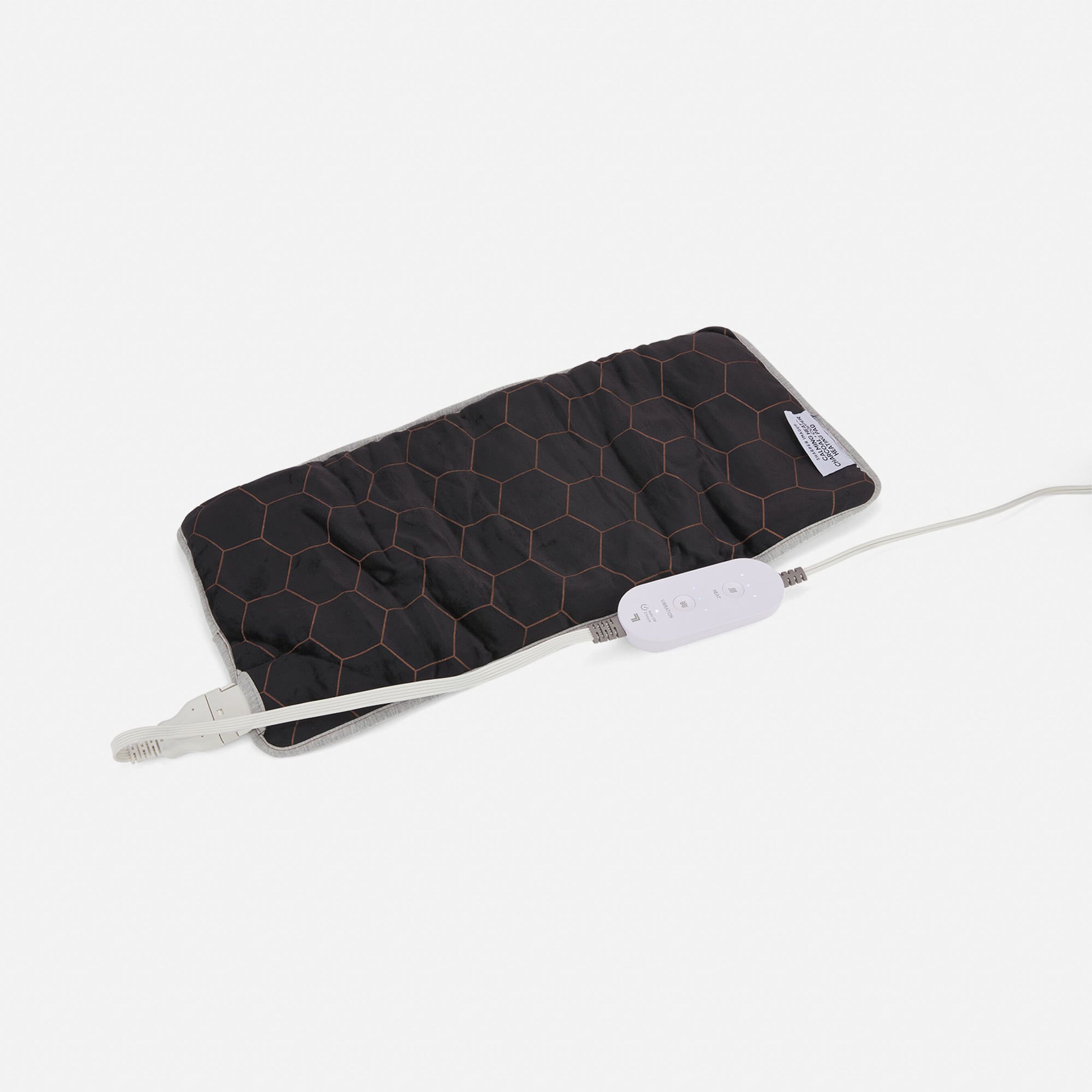 Sharper Image Calming Heat Copper and Charcoal Weighted Heating Pad