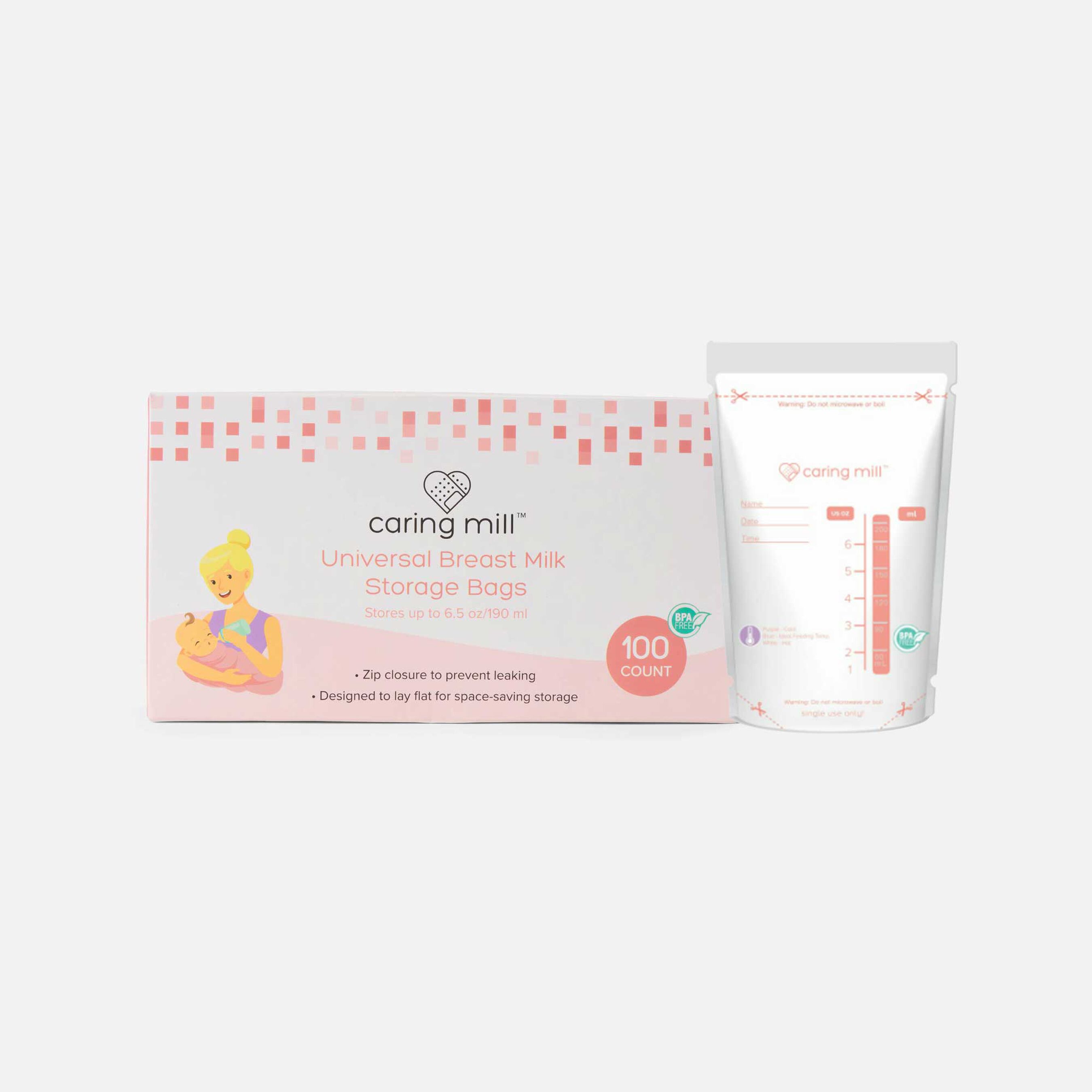 Caring Mill™ Breast Milk Universal Storage Bags 100 ct.