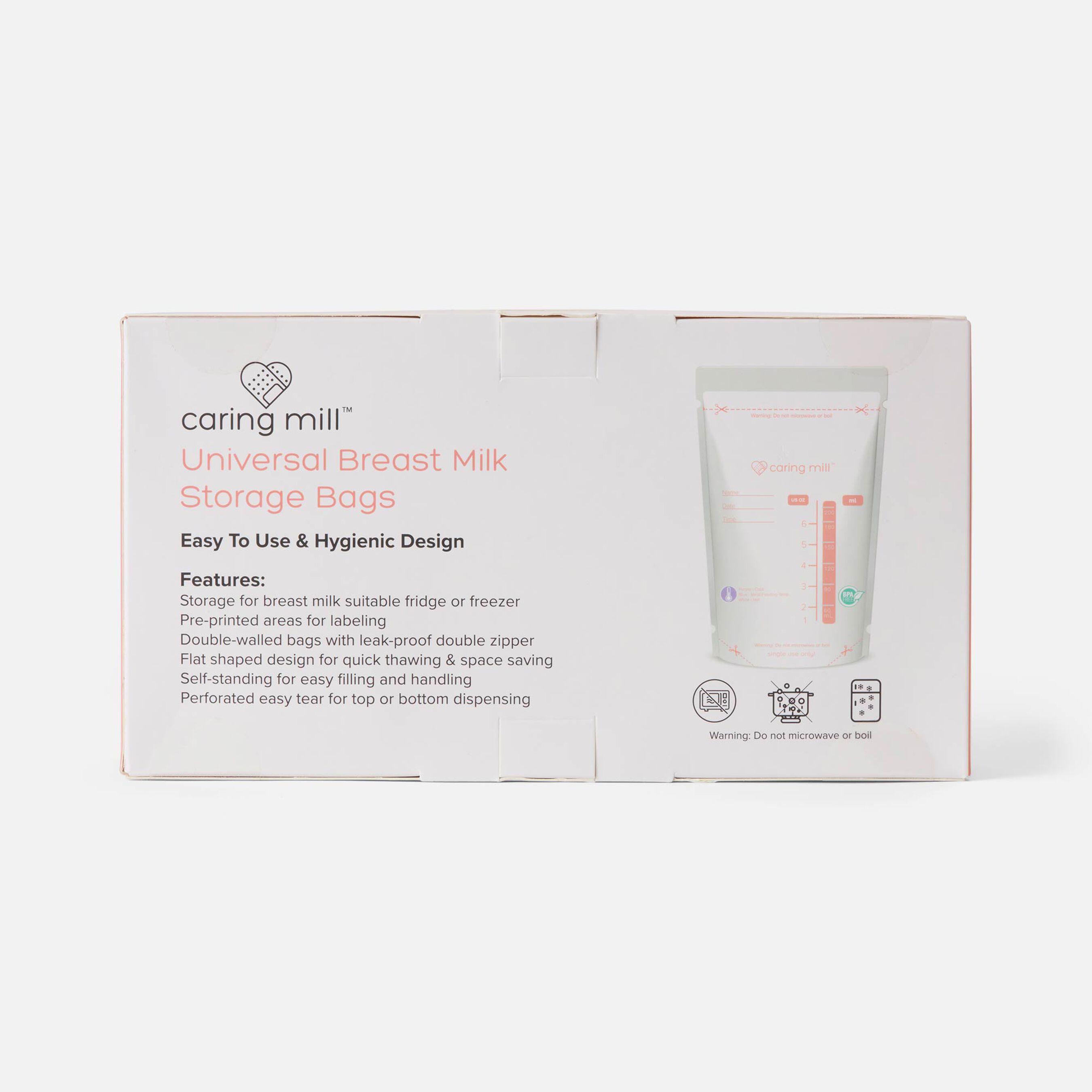 Caring Mill™ Breast Milk Universal Storage Bags 100 ct.