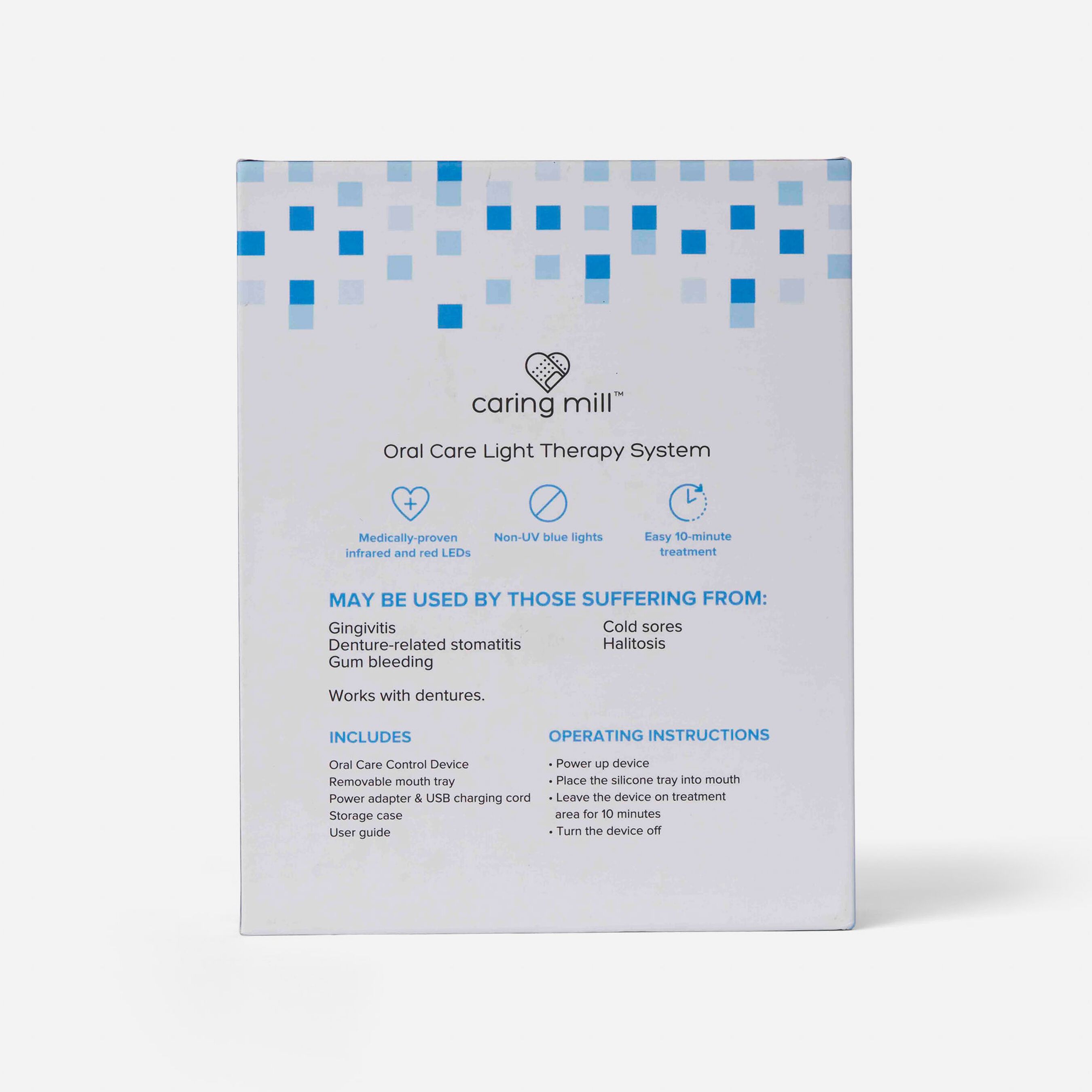 Caring Mill™ Oral Care Light Therapy System