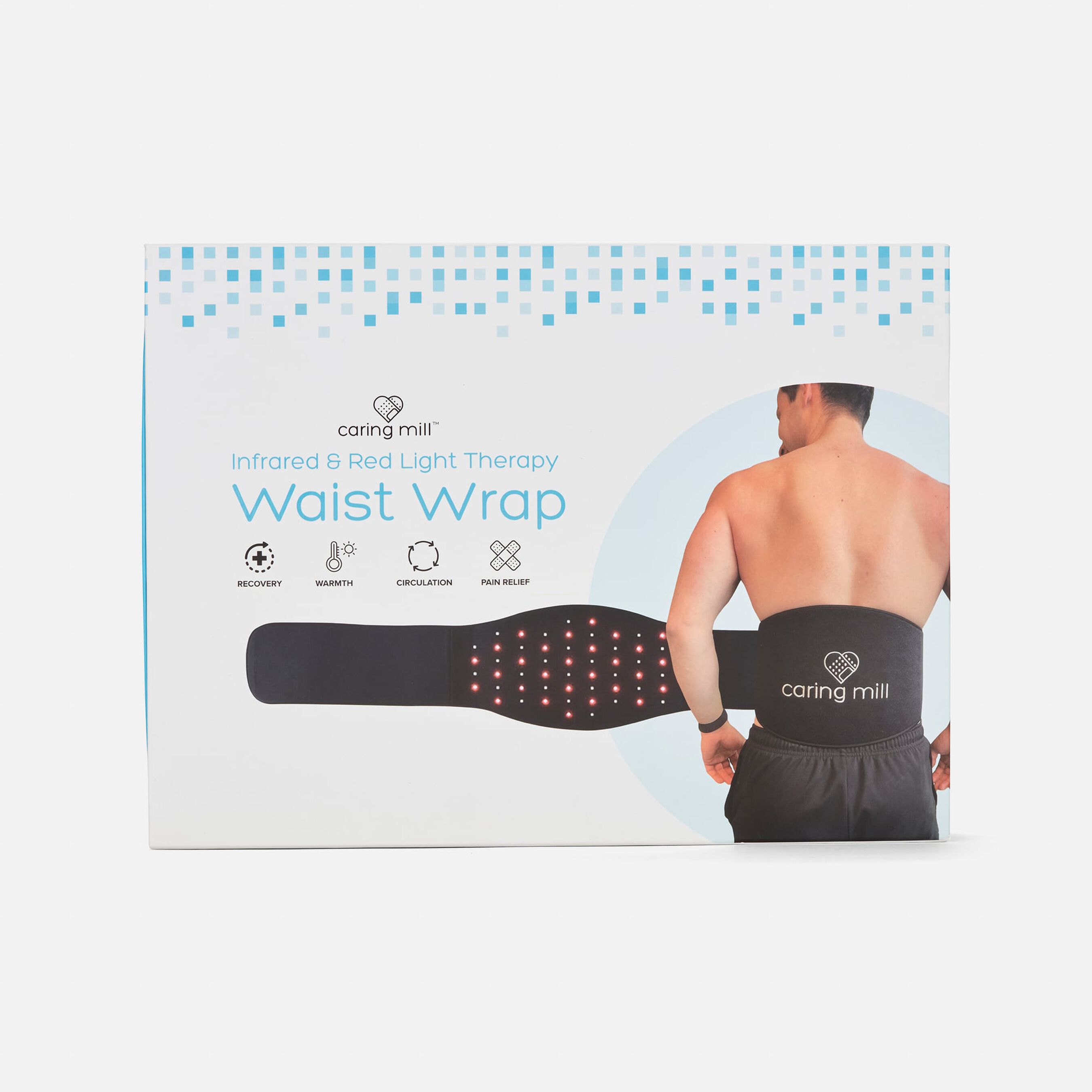 Infrared & Red-light Therapy Waist & Hip Wrap – Caring Mill™