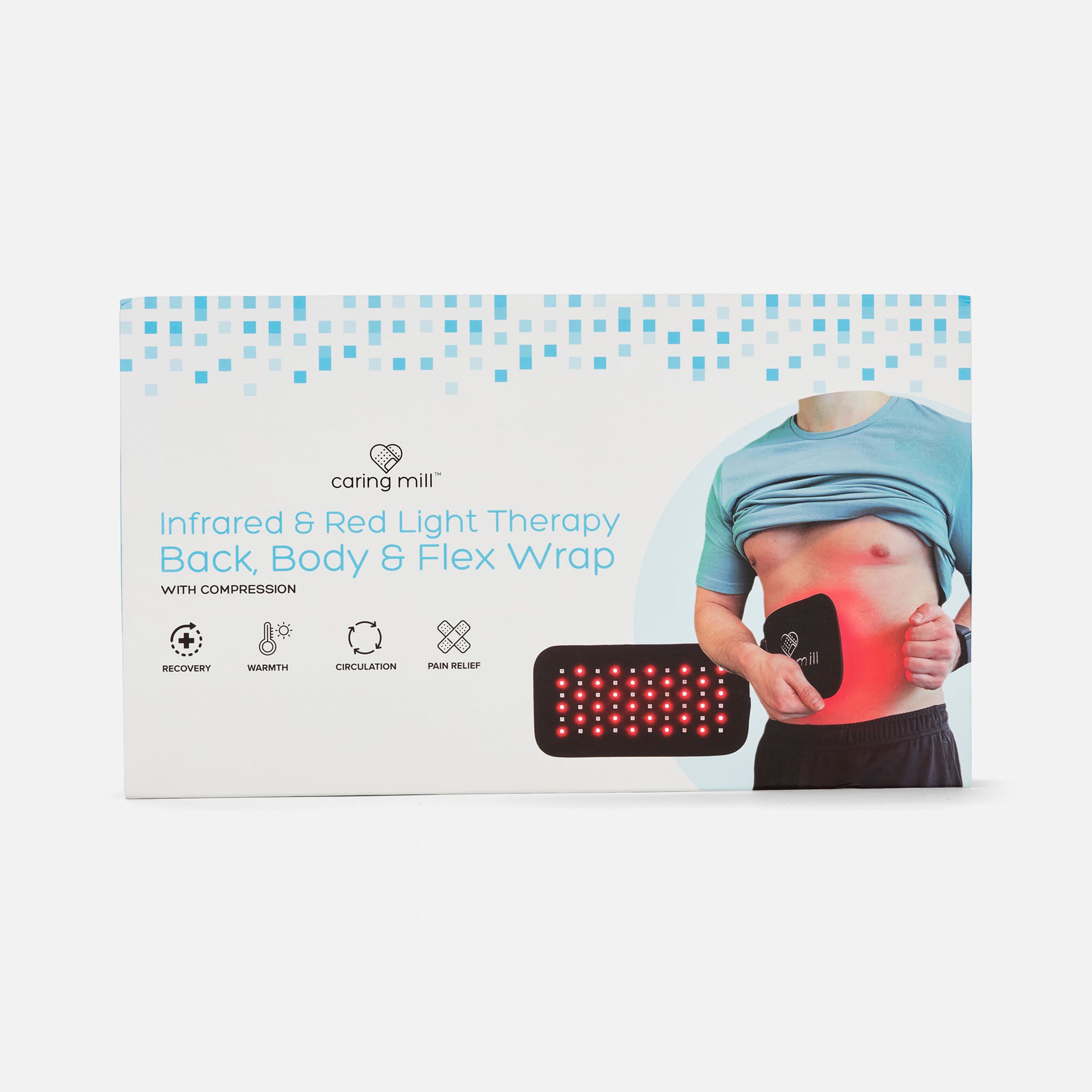 Multipurpose Infrared & Red-light Therapy Flex Wrap – Caring Mill™