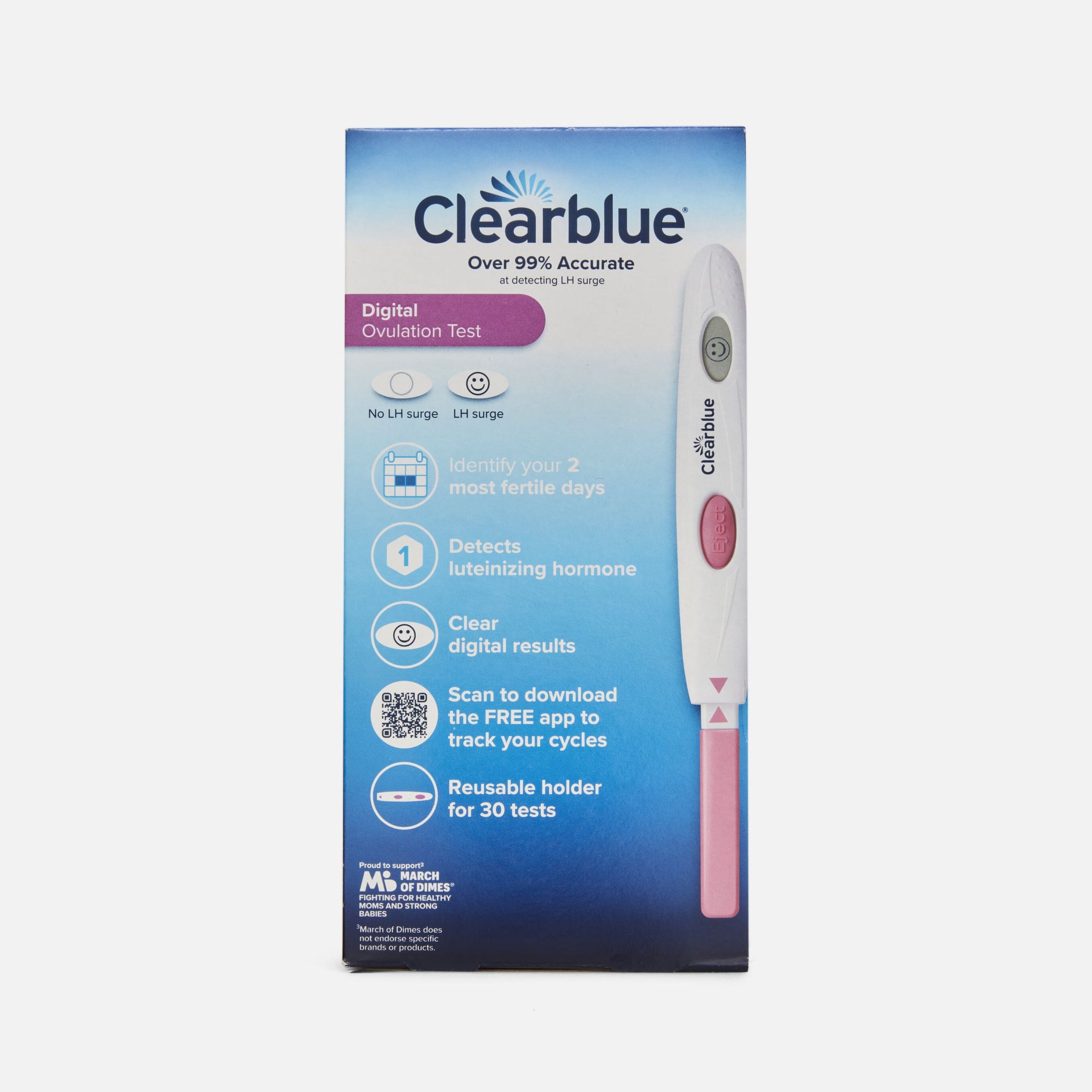 Clearblue Digital Ovulation Tests, 30 ct.