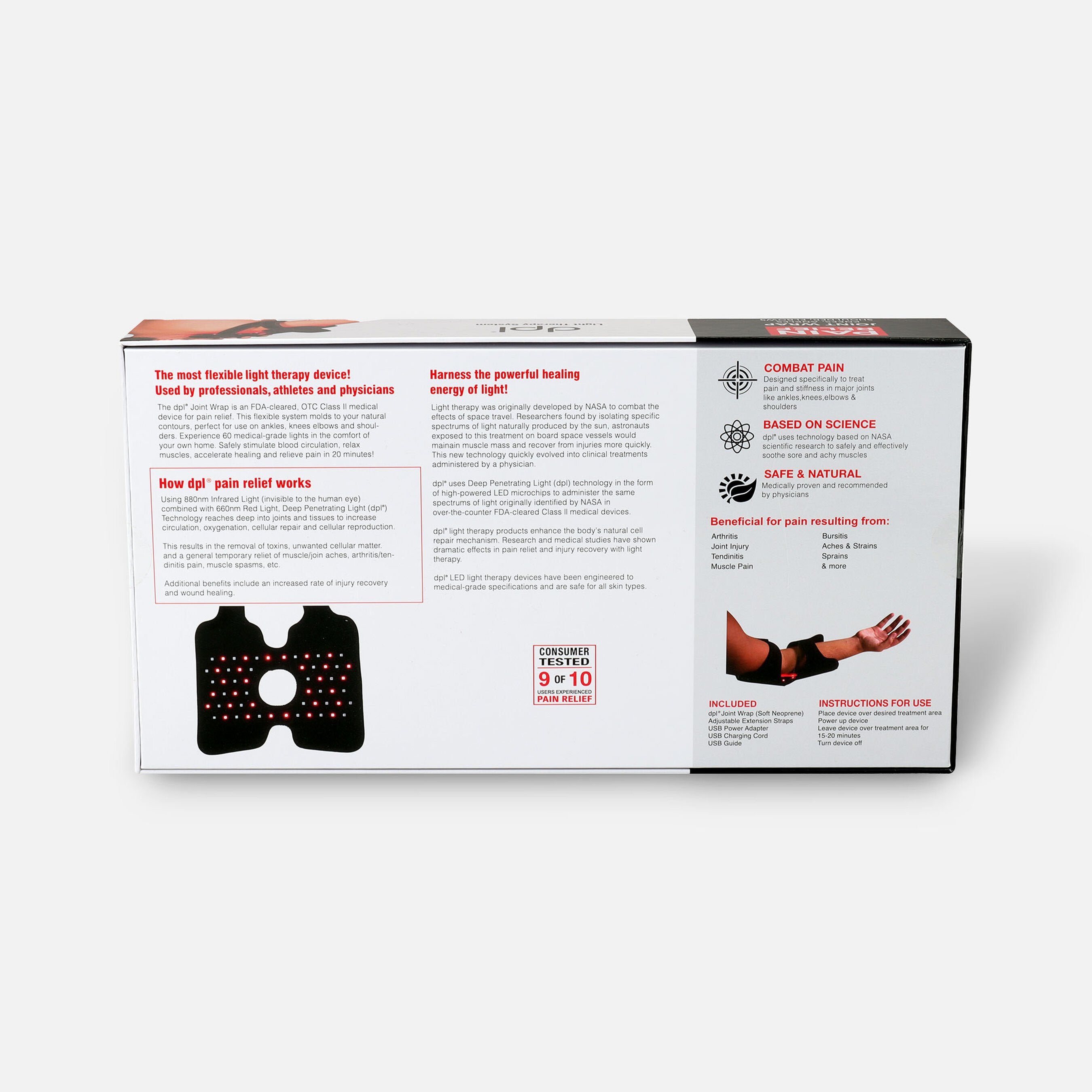 dpl Light Therapy Flex Joint Wrap