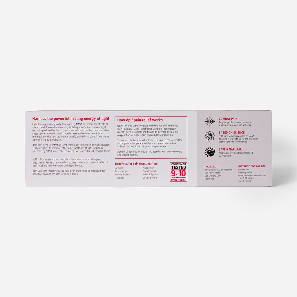 dpl Pain Relief Wrist Wrap