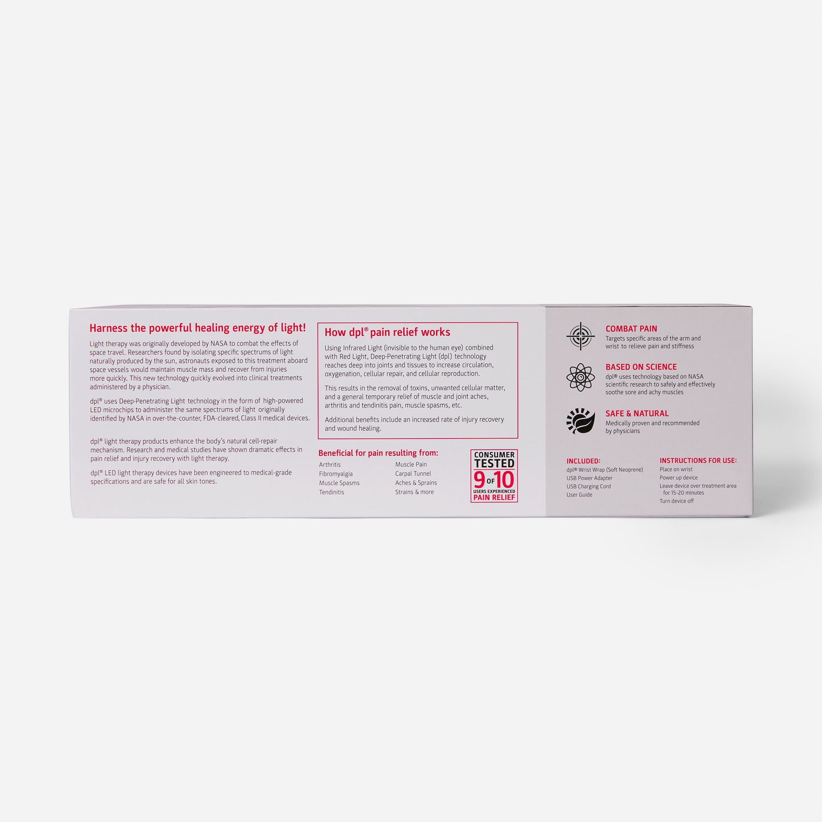 dpl Pain Relief Wrist Wrap