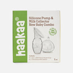 Haakaa Silicone Pump & Milk Collector New Baby Combo
