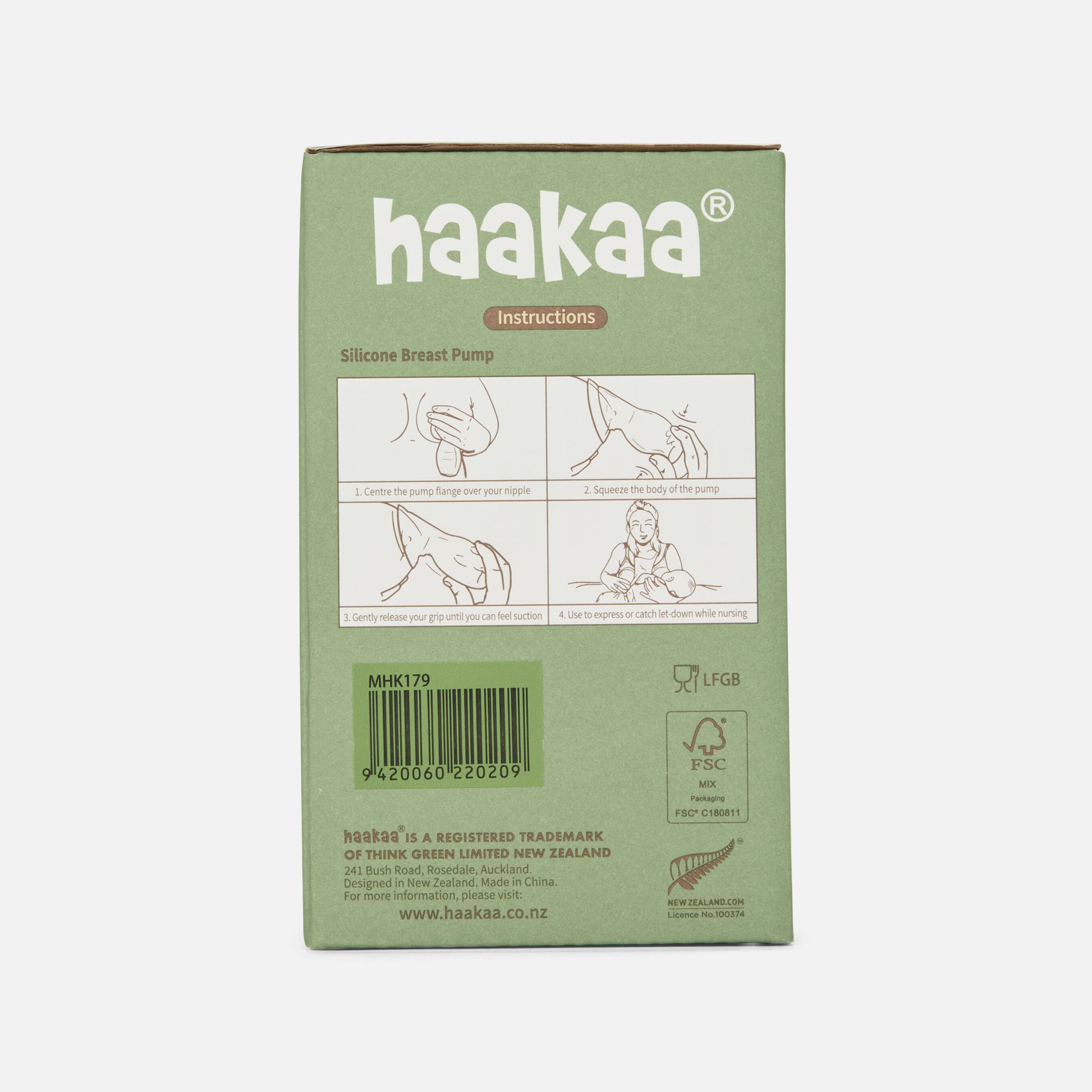 Haakaa Silicone Pump & Milk Collector New Baby Combo