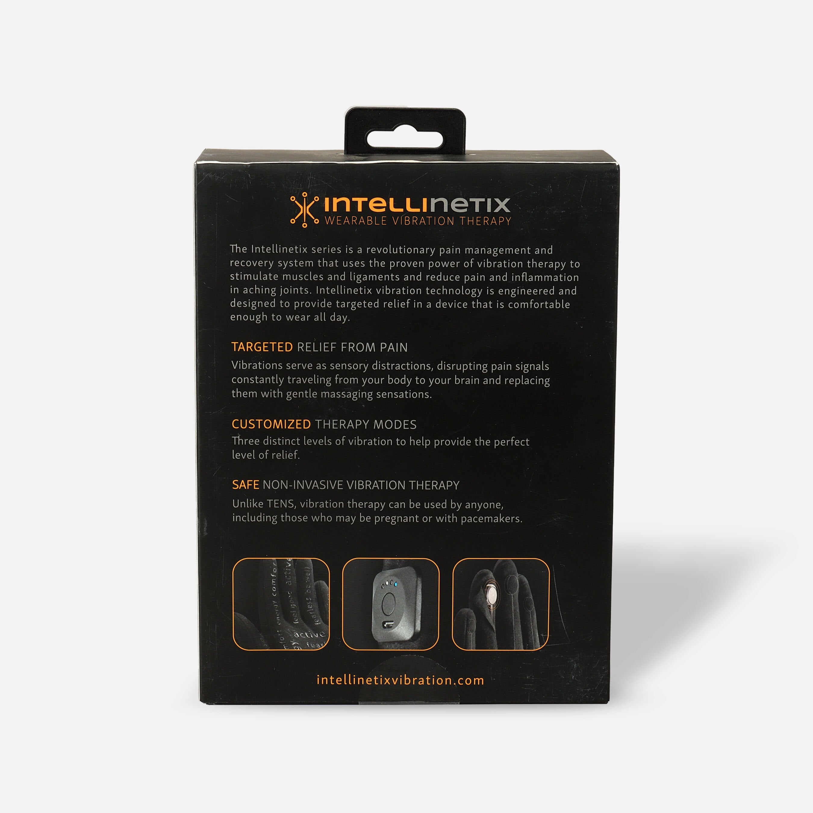 Intellinetix Vibrating Arthritis Gloves, Large