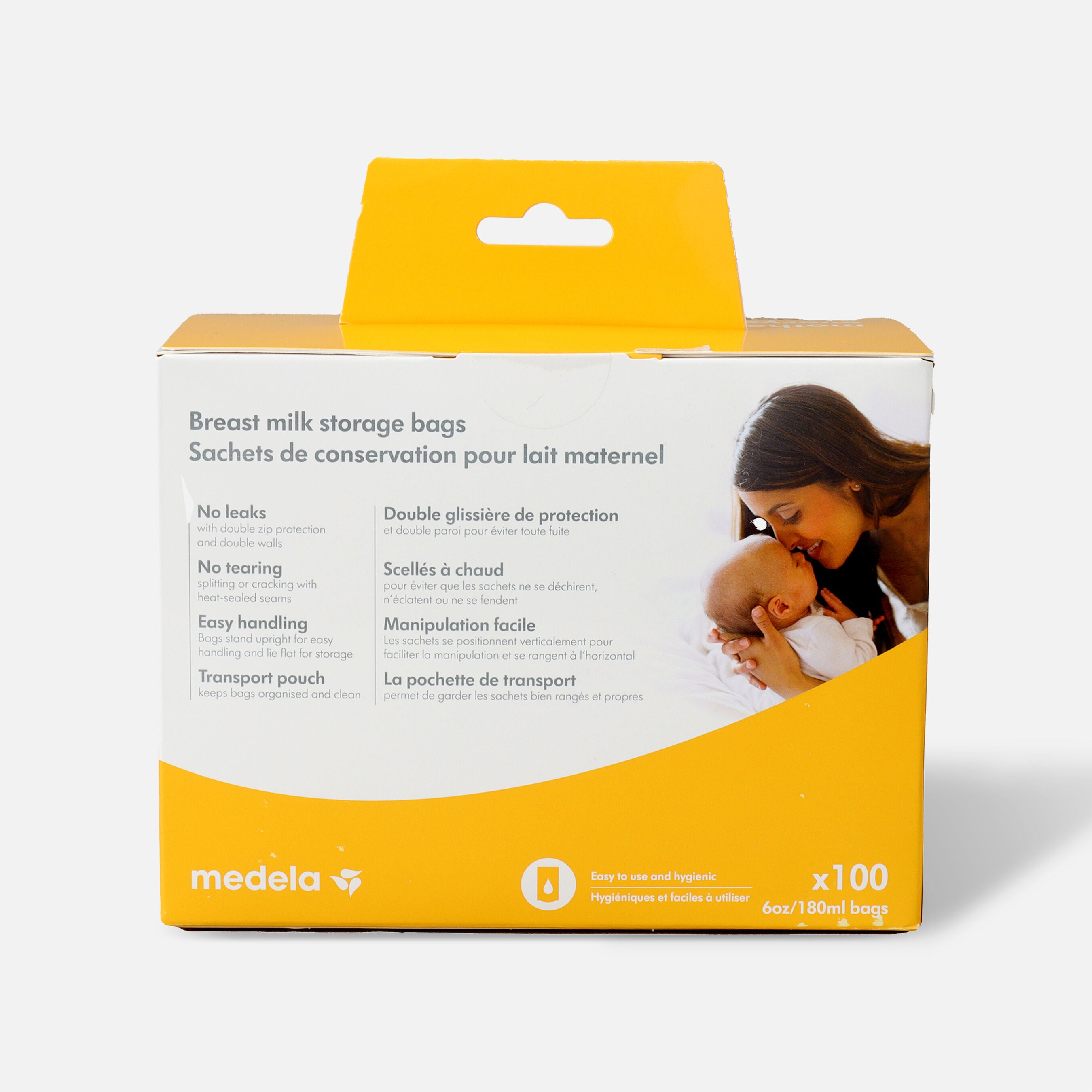 Medela Breast Milk 6 oz. Storage Bags, 100 ct.