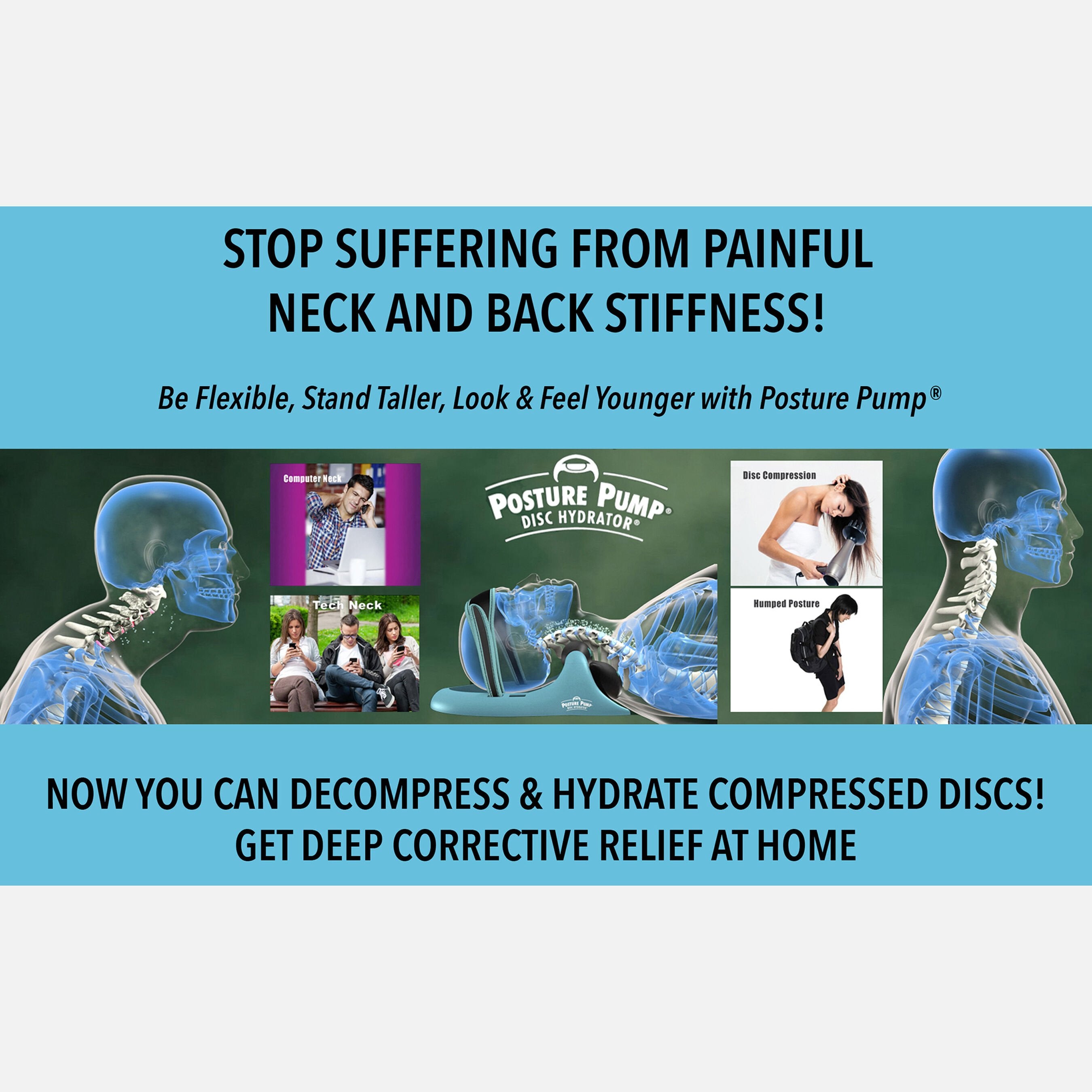 Posture Pump® Back Pump® Elliptical Back Rocker™, Model 2000